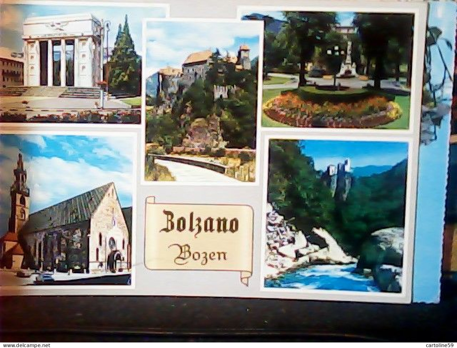34 CARD BOZEN  BOLZANO CITY CITTA     VBN1950< JP3575