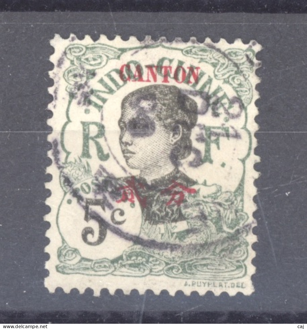 Canton  :  Yv  53  (o) - Used Stamps