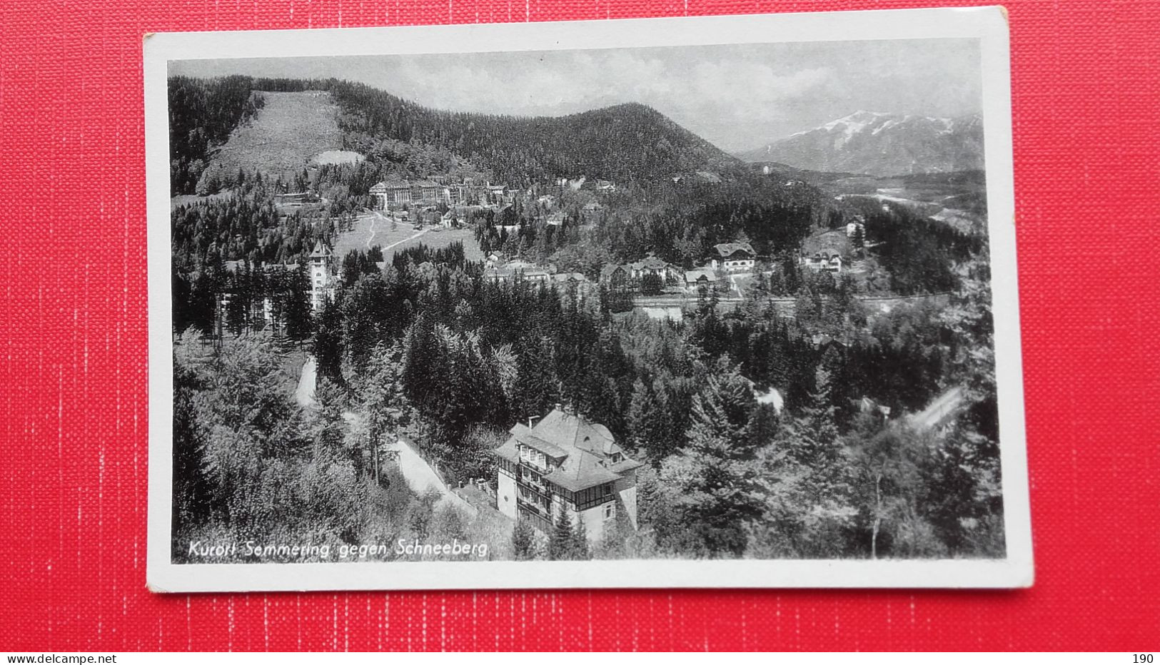 Kurort Semmering Gegen Schneeberg - Semmering