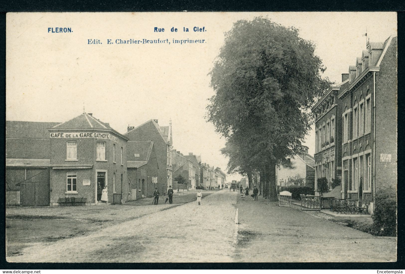 CPA - Carte Postale - Belgique - Fléron - Rue De La Clef (CP23524OK) - Fléron