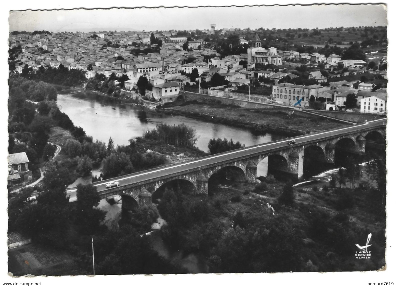 63  Pont Du Chateau  -  Le Pont Et La Ville - Pont Du Chateau