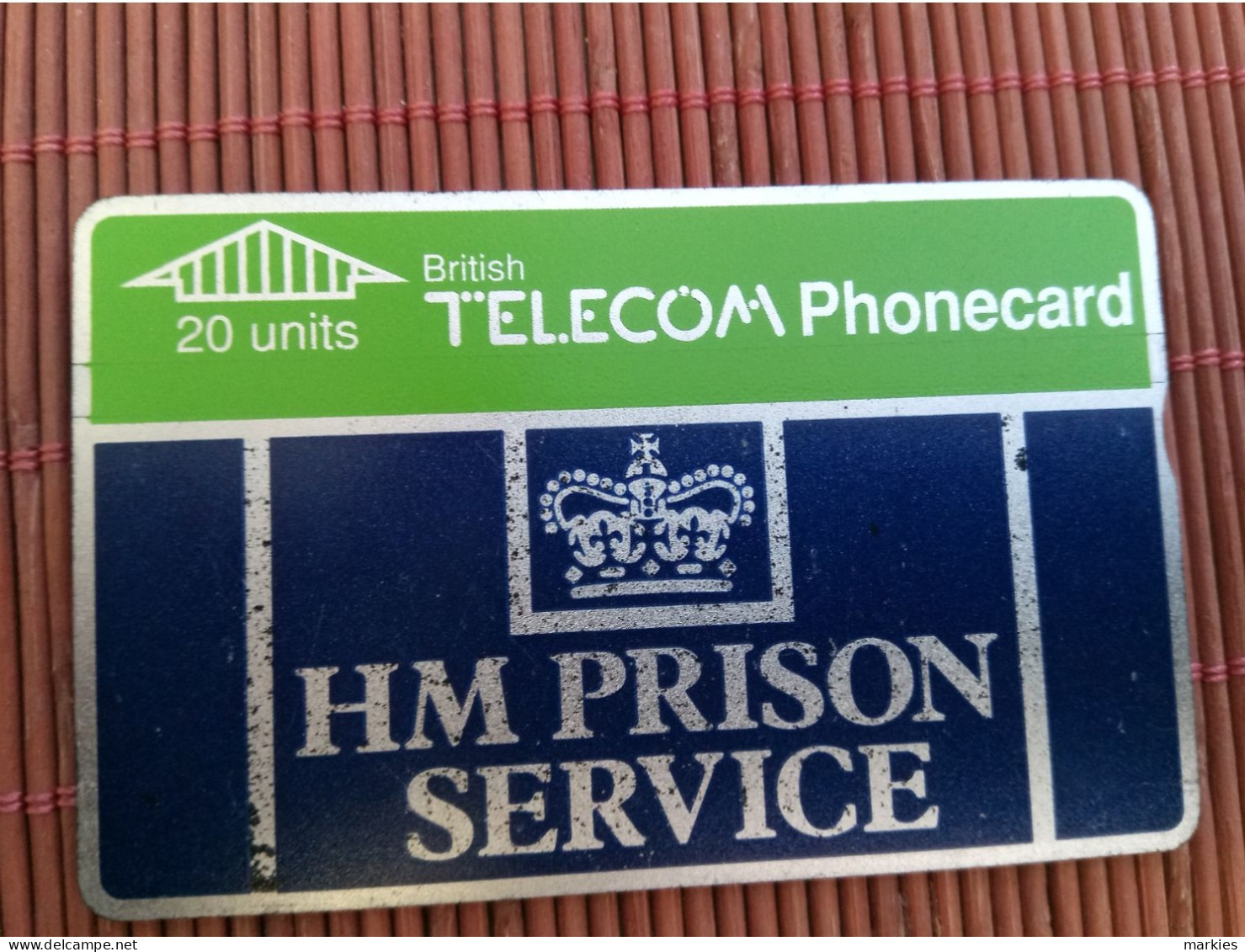 Prison Service Phonecard UK 161B  Used Rare - [ 3] Haftanstalten