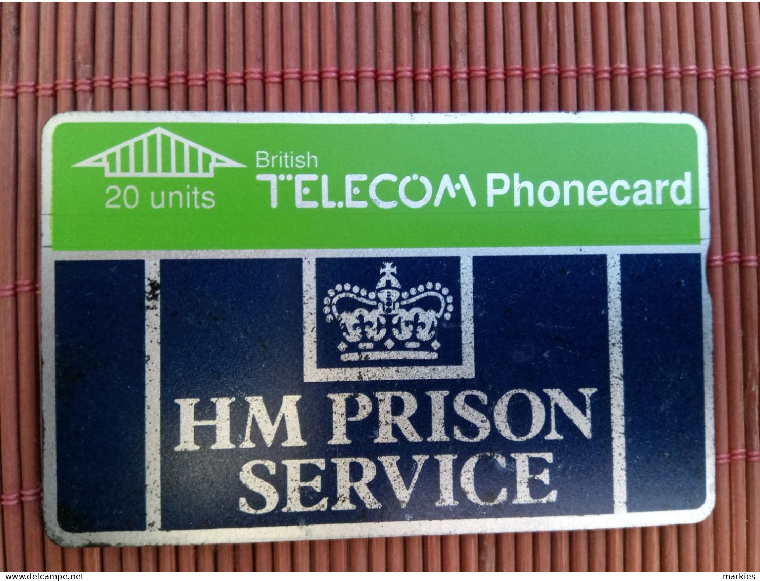 Prison Service Phonecard UK 932F  Used Rare - Prigioni