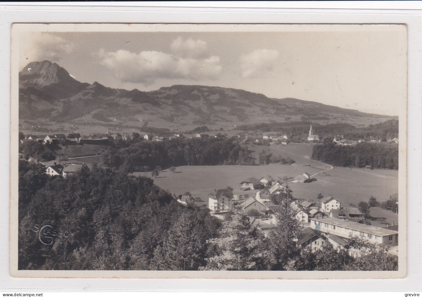 Broc-Fabrique Et Broc-Village, Vue Générale - Broc