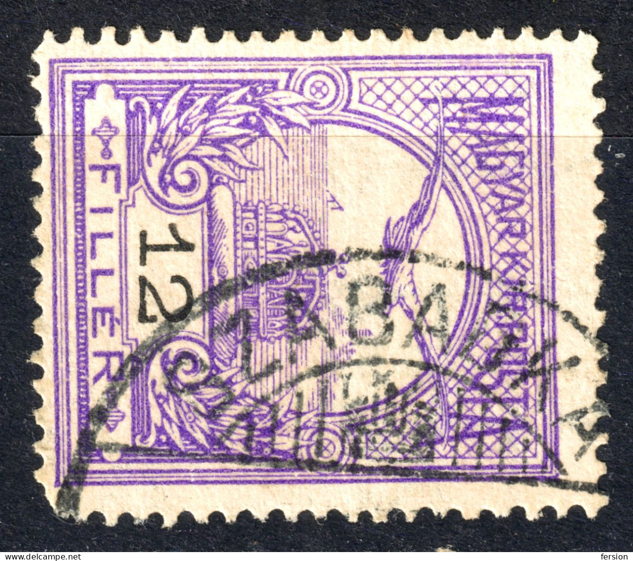 SZABADKA Subotica Postmark TURUL Crown 1910's Hungary SERBIA Vojvodina Bačka BÁCS BODROG County KuK - 12 Fill - Préphilatélie