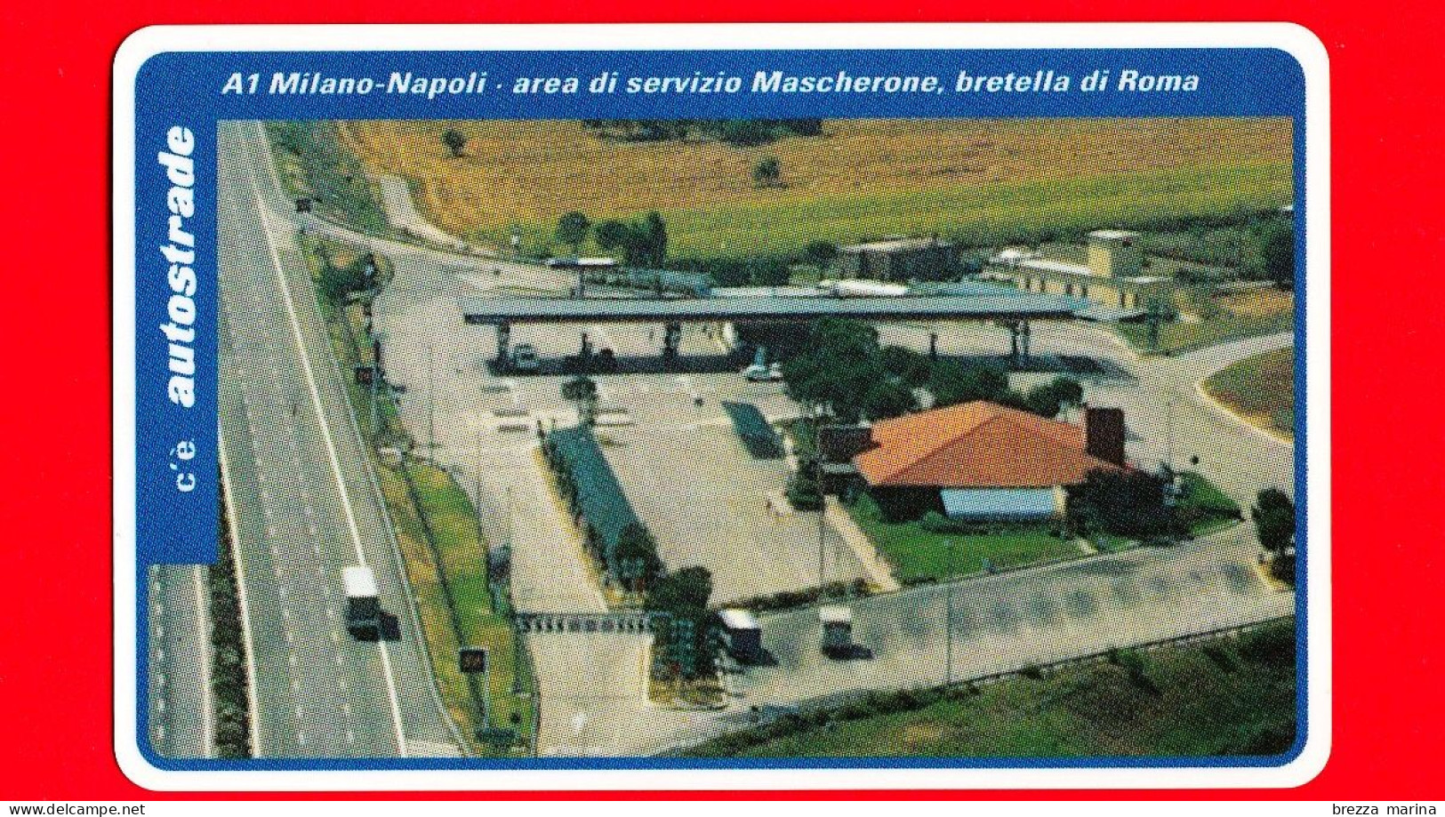 VIACARD - Serie Aree Di Servizi - Al Milano-Napoli, Mascherone - Tessera N. 188 - 50.000 - Tec - Autres & Non Classés