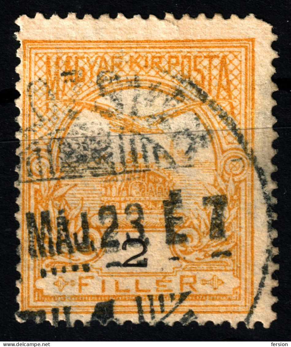 KOLOZSVÁR CLUJ-NAPOCA Postmark / TURUL Crown 1910's Hungary Romania Banat Transylvania KOLOZS County KuK K.u.K - 2 Fill - Siebenbürgen (Transsylvanien)