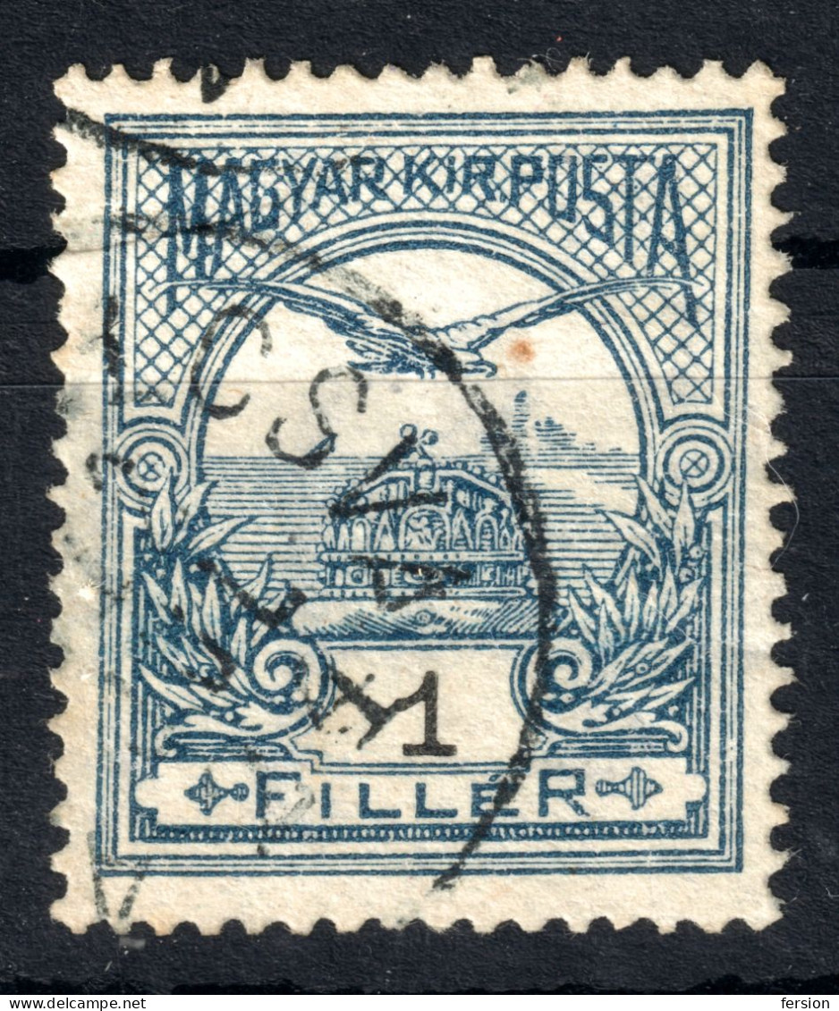 Alsószolcsva Sălciua De Jos Postmark TURUL 1915 Hungary Erdély Romania Transylvania KuK K.u.K Torda Aranyos Turda 1 F - Transsylvanië