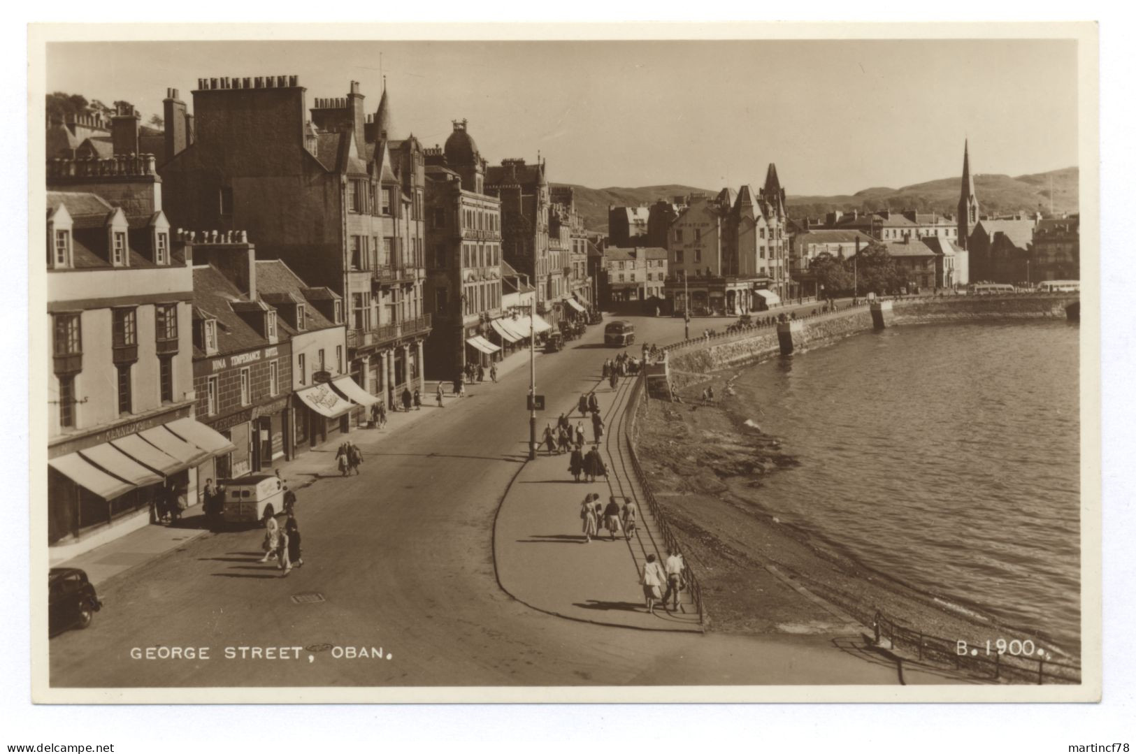 Schottland Oban George Street B.1900 - Argyllshire