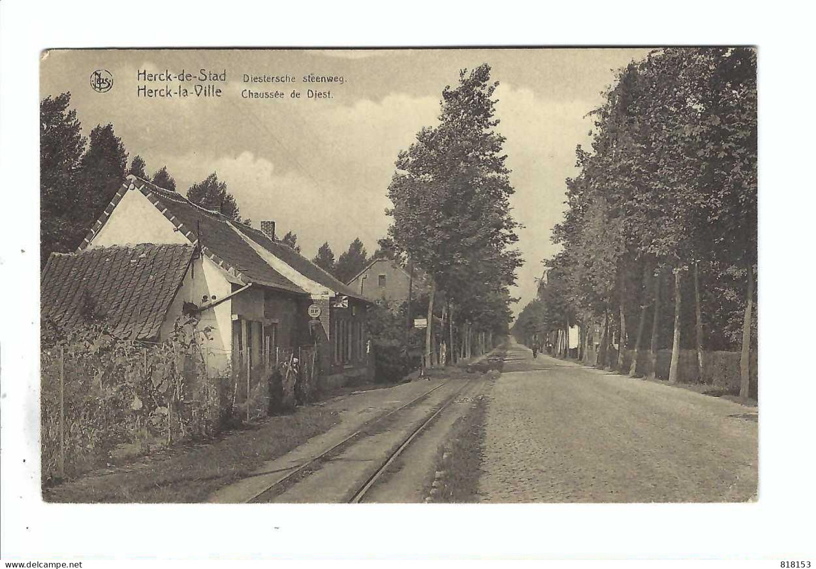 Herk-de-Stad   Herck-de-Stad  Diestersche Steenweg   1931 - Herk-de-Stad