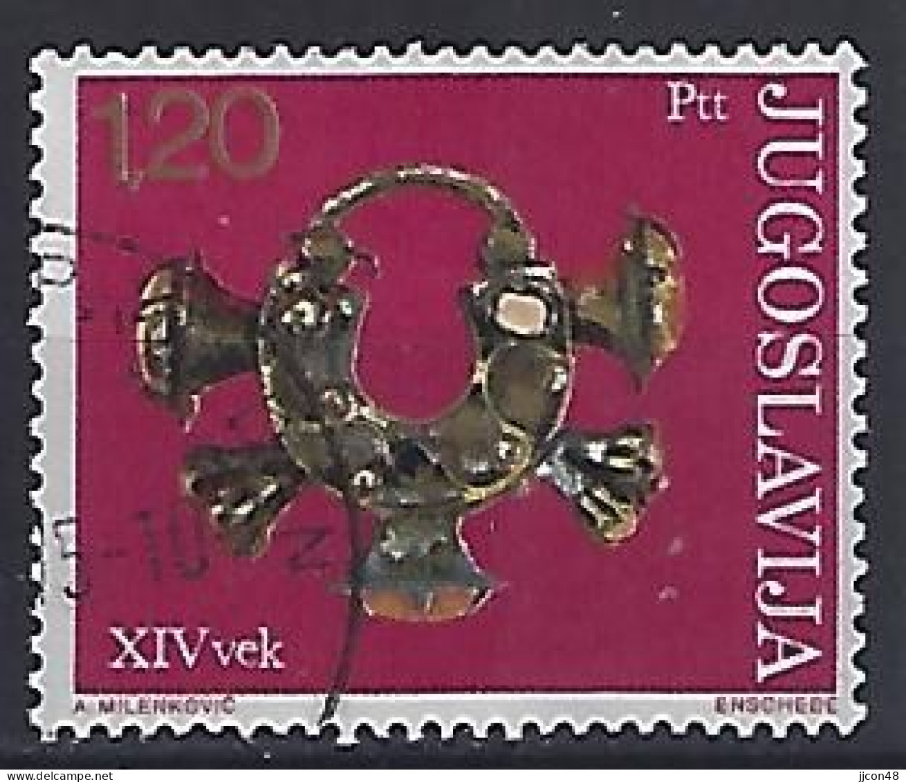 Jugoslavia 1975  Alter Schmuck (o) Mi.1587 - Oblitérés