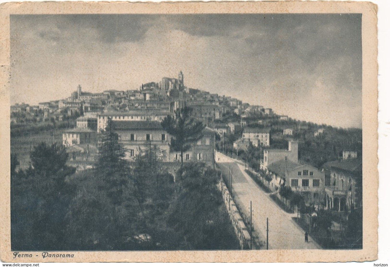 2f.245  FERMO - Panorama - 1942 - Fermo