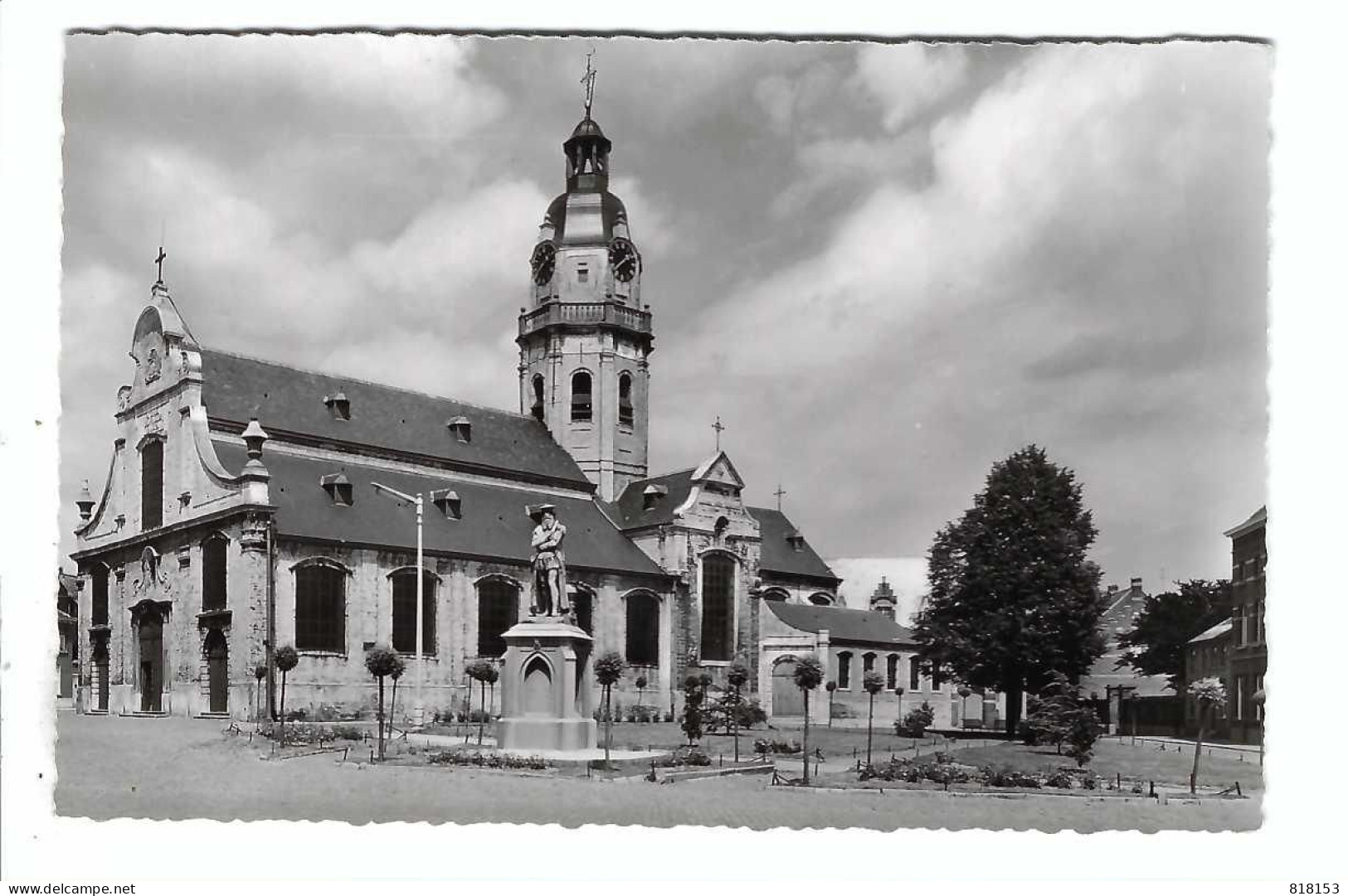 Rupelmonde  Marktplein Met Kerk En Standbeeld Van Mercator  1959 - Kruibeke