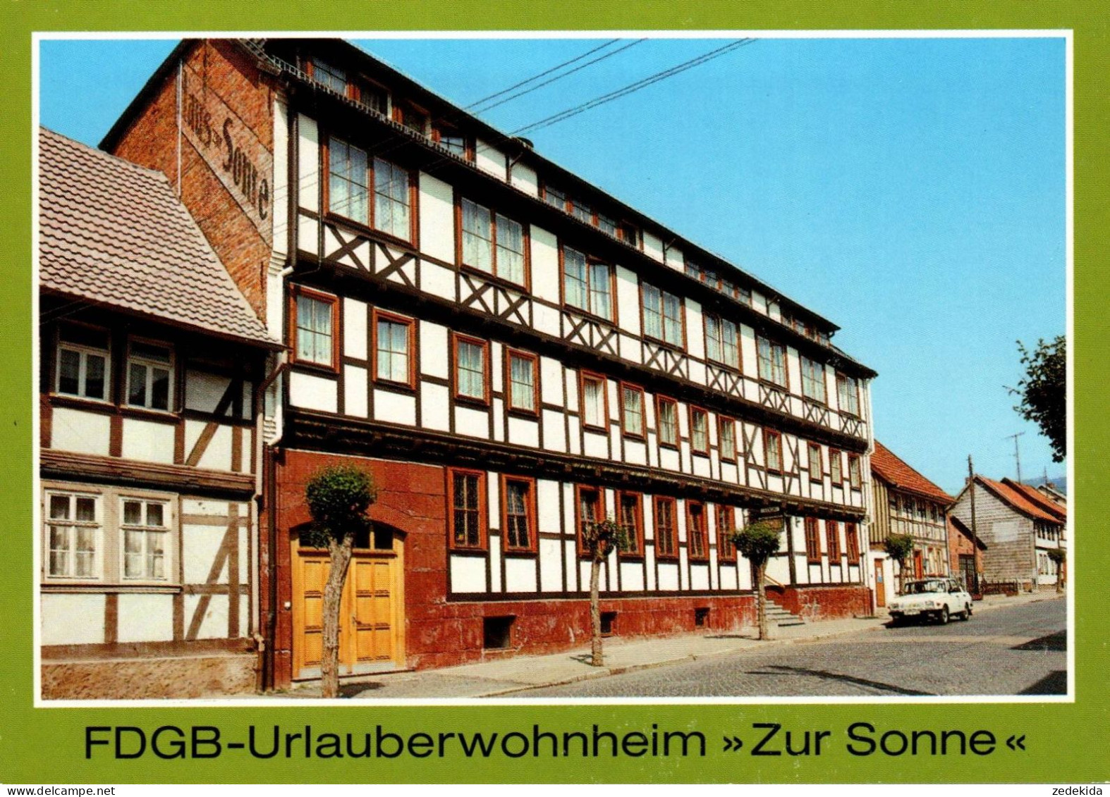 G5390 - TOP Neustadt FDGB Heim Zur Sonne - Verlag Bild Und Heimat Reichenbach - Neustadt / Orla