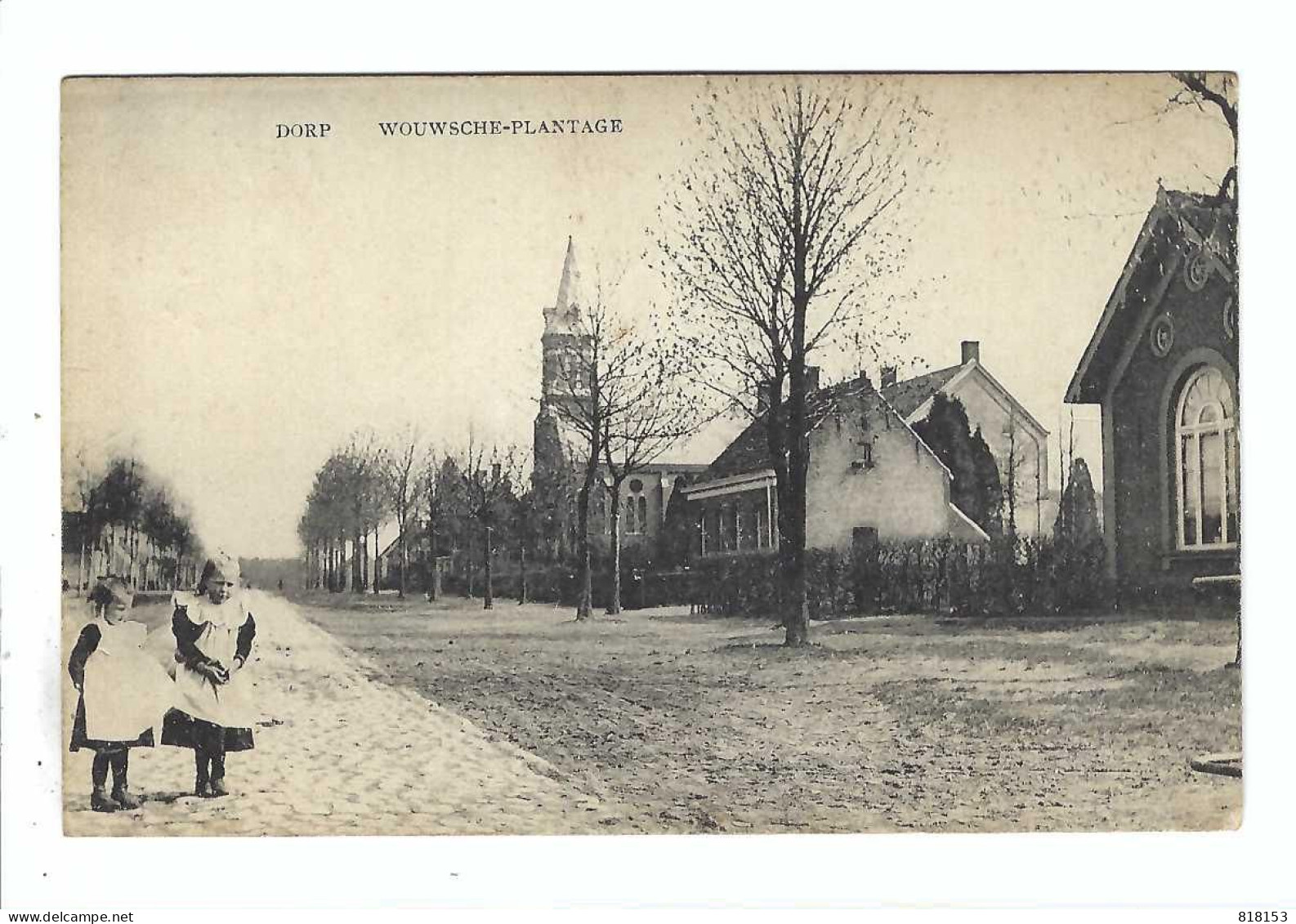 WOUWSCHE PLANTAGE   DORP 1911 - Roosendaal