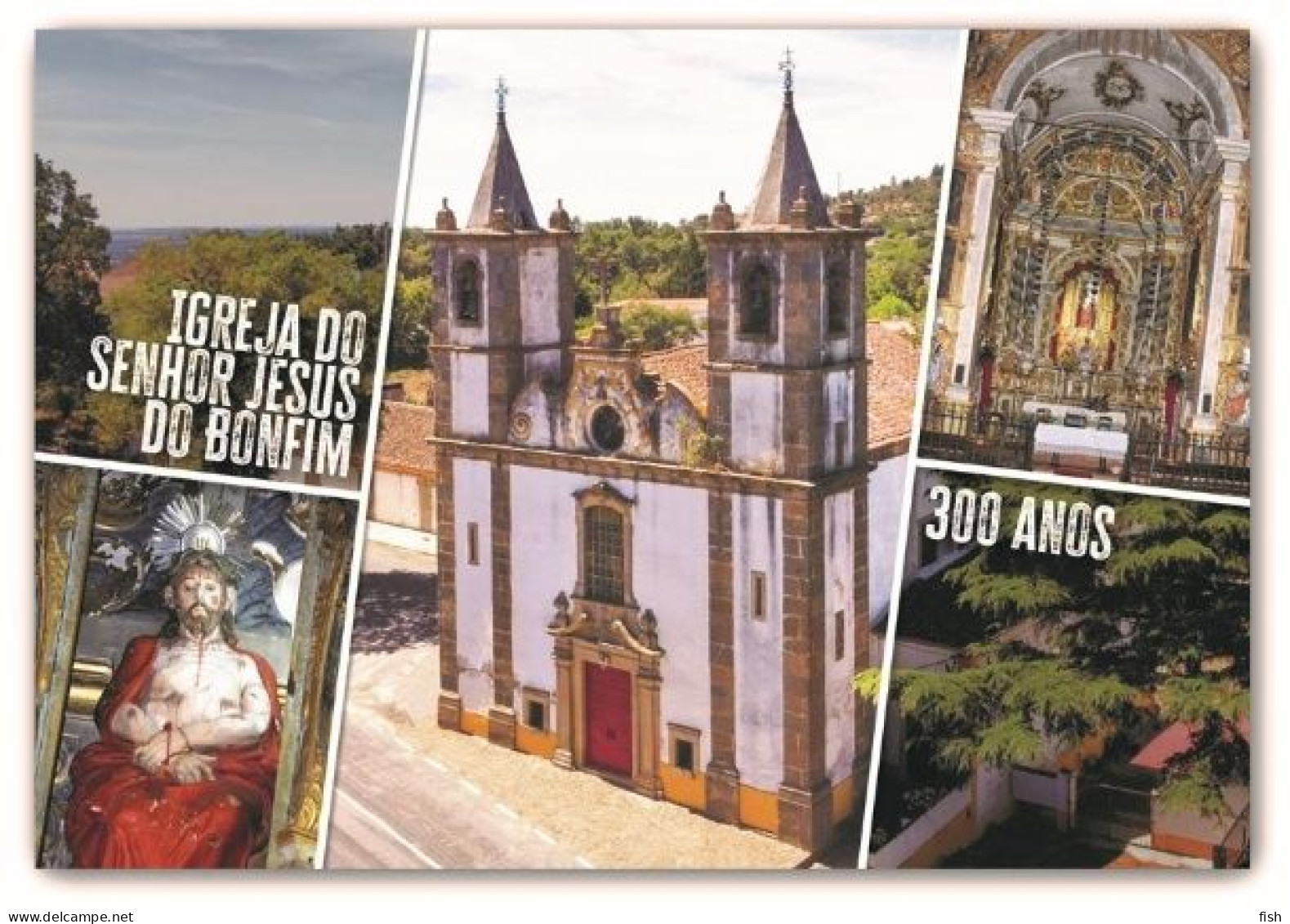 Portugal ** & Postal Stationery, 300 Anos Da  Igreja Do Senhor Jesus Do Bonfim 2023 (8979799) - Setúbal
