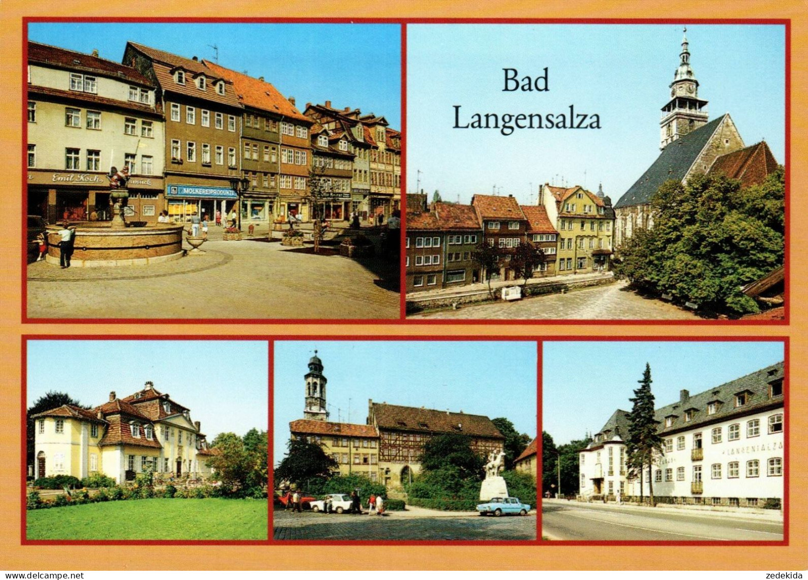 G5408 - TOP Bad Langenalza - Verlag Bild Und Heimat Reichenbach - Bad Langensalza