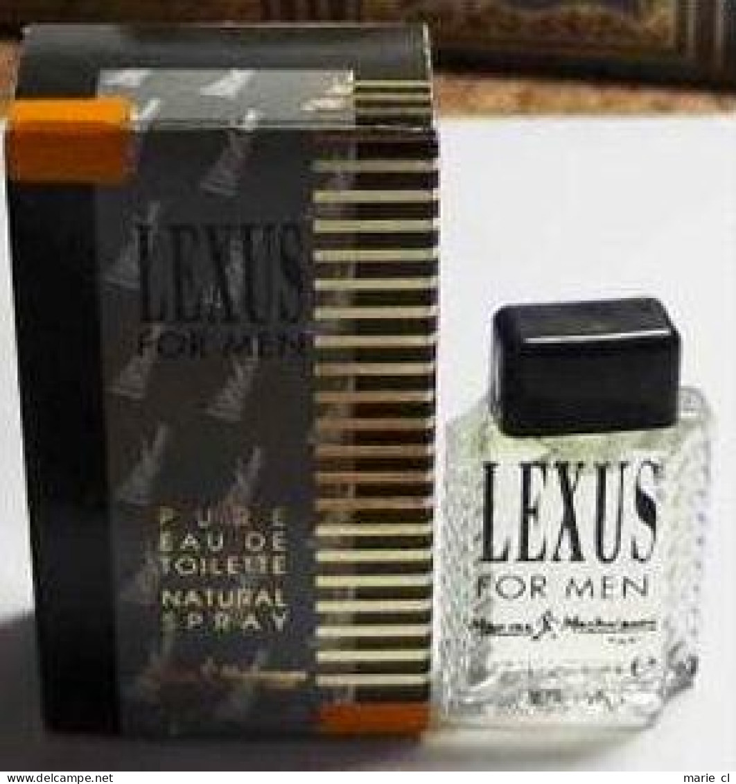 Miniature Parfum  LEXUS For Men - Miniaturen Flesjes Heer (met Doos)