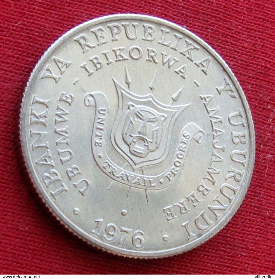 Burundi 5 Francs 1976 UNC ºº - Burundi