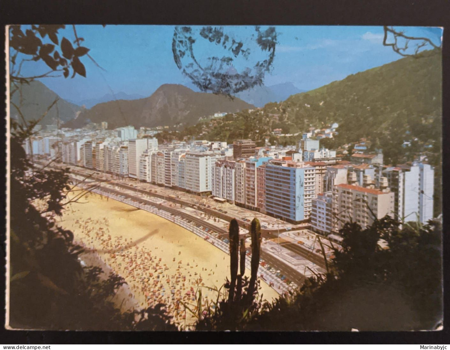 SD)BRAZIL. RIO DE JANEIRO. POSTCARD. COPACABANA BEACH. TALL BUILDINGS - Lots & Serien