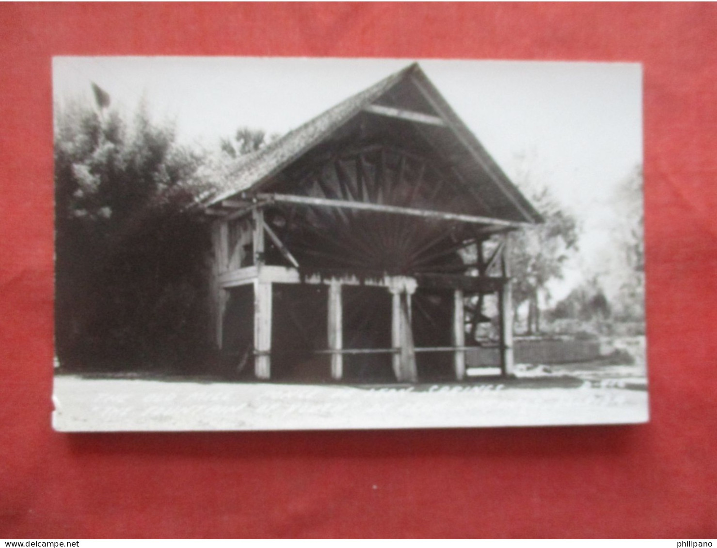 RPPC.Old Mill Ponce De Leon    Florida      Ref 6201 - St Augustine