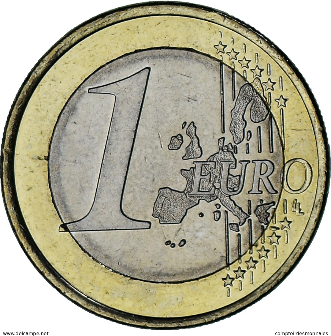 Monaco, Rainier III, Euro, 2001, Paris, SUP, Bimétallique, Gadoury:MC178 - Monaco