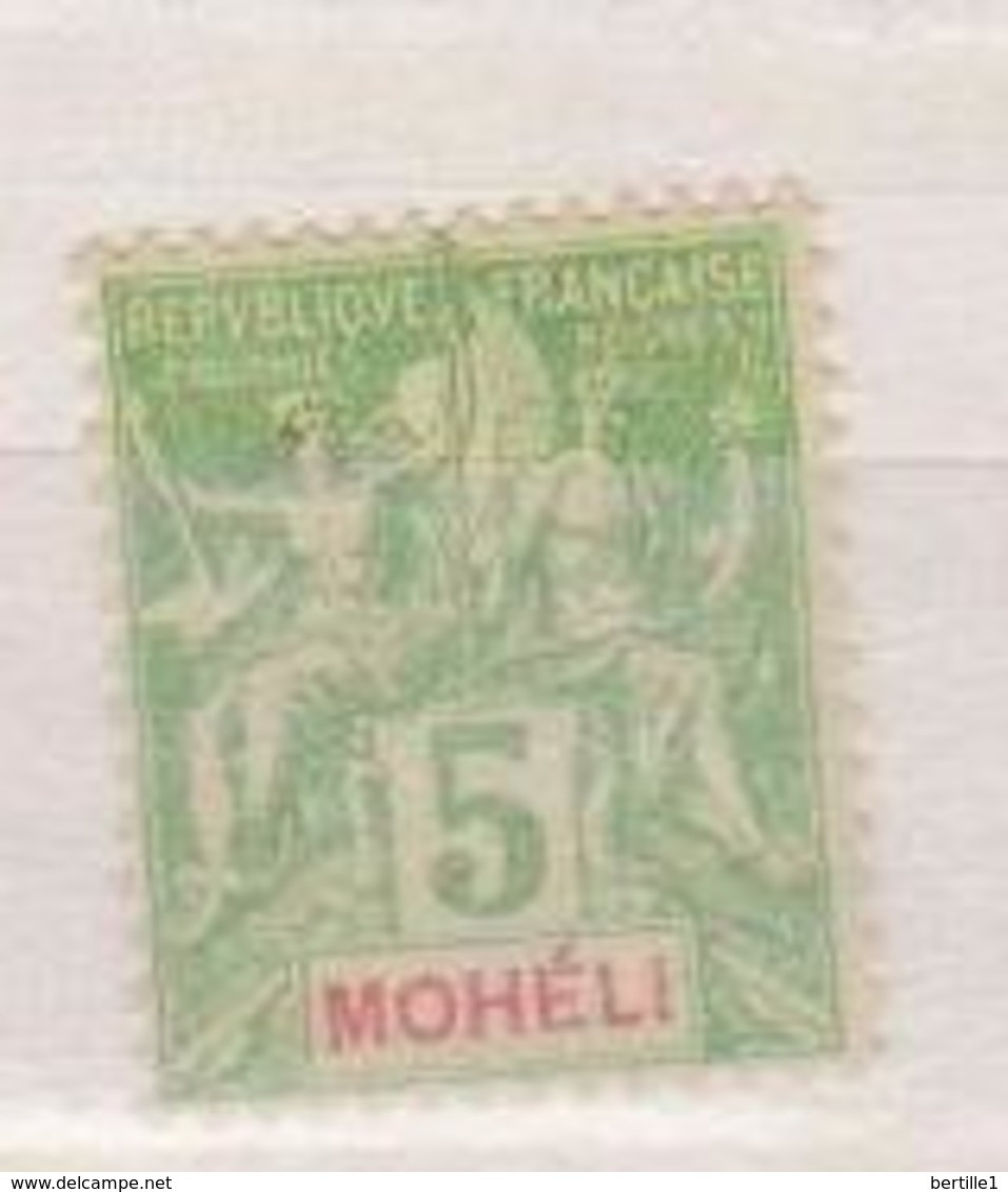 MOHELI             N°  YVERT   4    ( Point Rouille) NEUF SANS GOMME        ( SG  014 ) - Unused Stamps