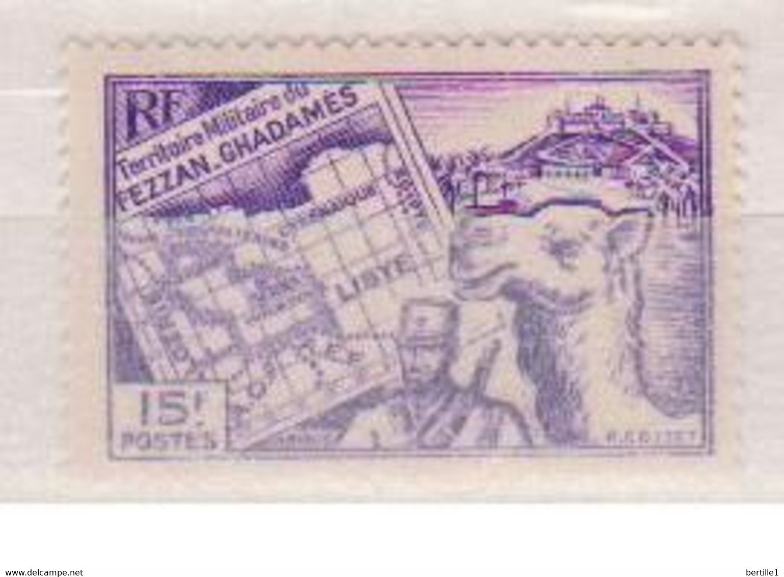 FEZZAN             N° YVERT  38    NEUF SANS CHARNIERES  (NSCH 02/08) - Unused Stamps