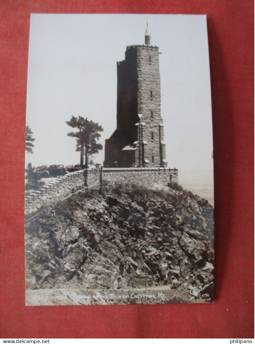 RPPC  Will Rodgers Shrine Of The Sun   Cheyenne Wyoming   Ref 6202 - Cheyenne