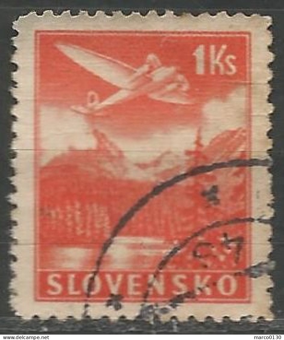 SLOVAQUIE / POSTE AERIENNE N° 3 OBLITERE - Used Stamps