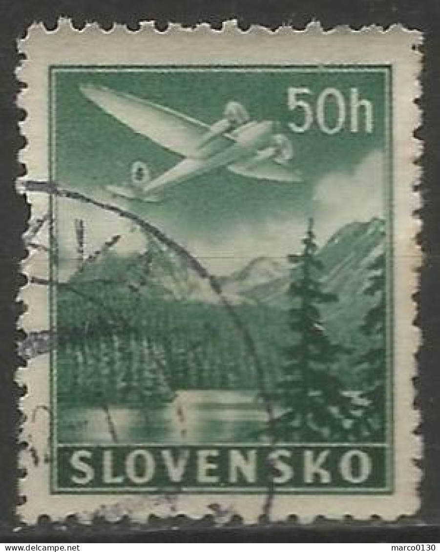 SLOVAQUIE / POSTE AERIENNE N° 2 OBLITERE - Used Stamps