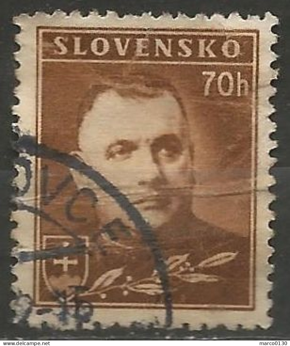 SLOVAQUIE N° 45A OBLITERE - Used Stamps