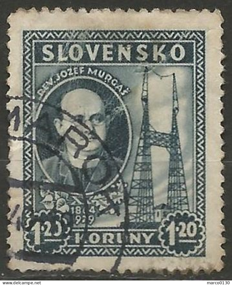 SLOVAQUIE N° 37 OBLITERE - Used Stamps