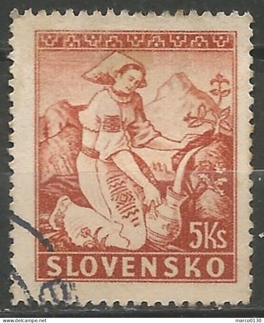 SLOVAQUIE N° 52 OBLITERE - Used Stamps