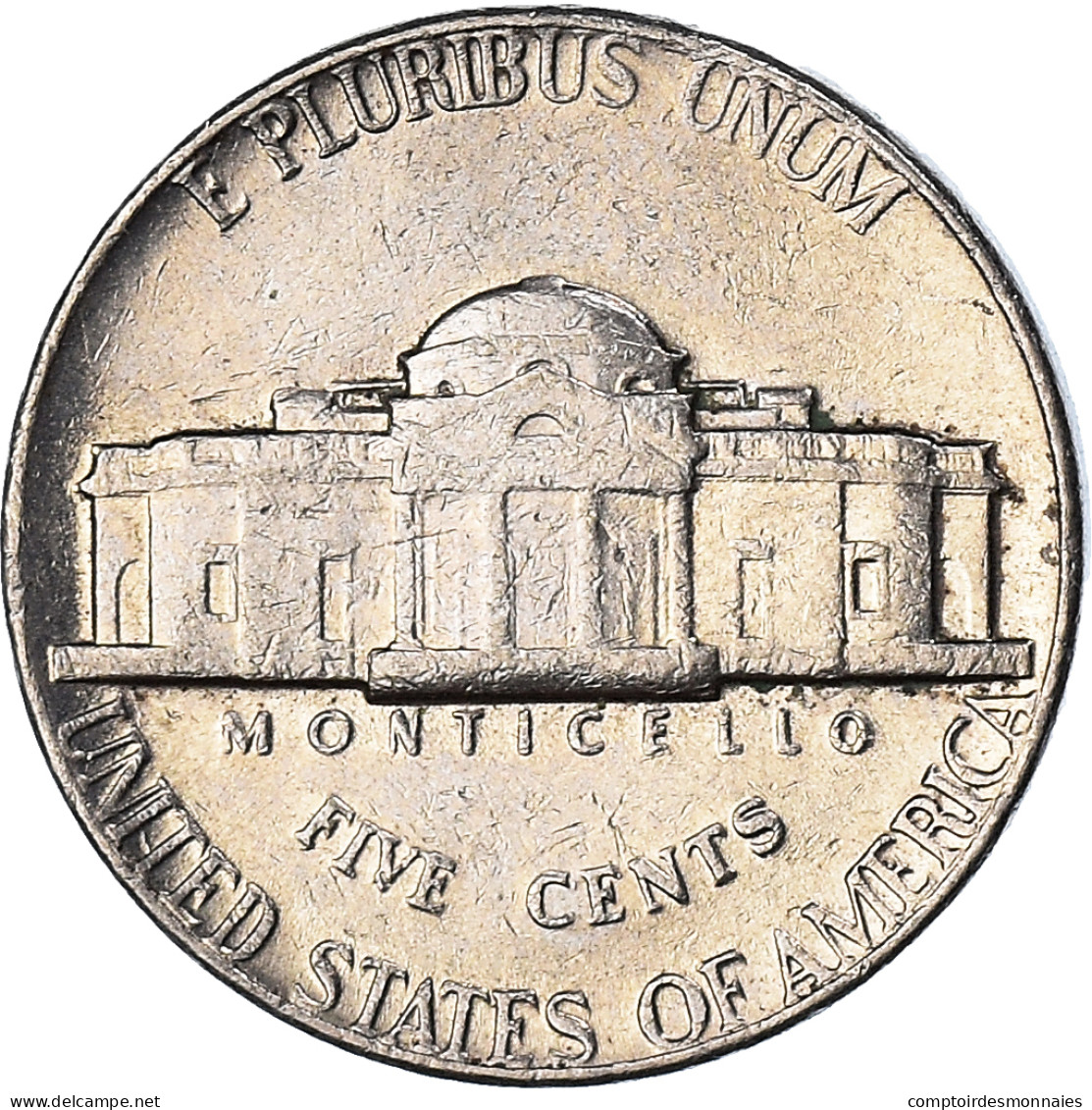 Monnaie, États-Unis, 5 Cents, 1974 - 1938-…: Jefferson