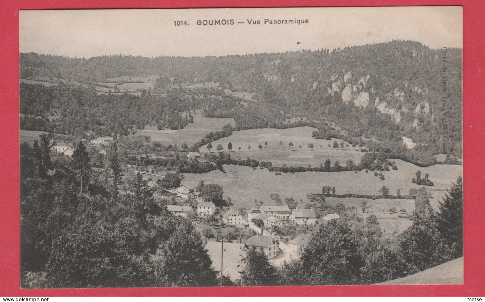 Goumois - Vue Panoramique ... De La Localité ( Voir Verso ) - Goumois