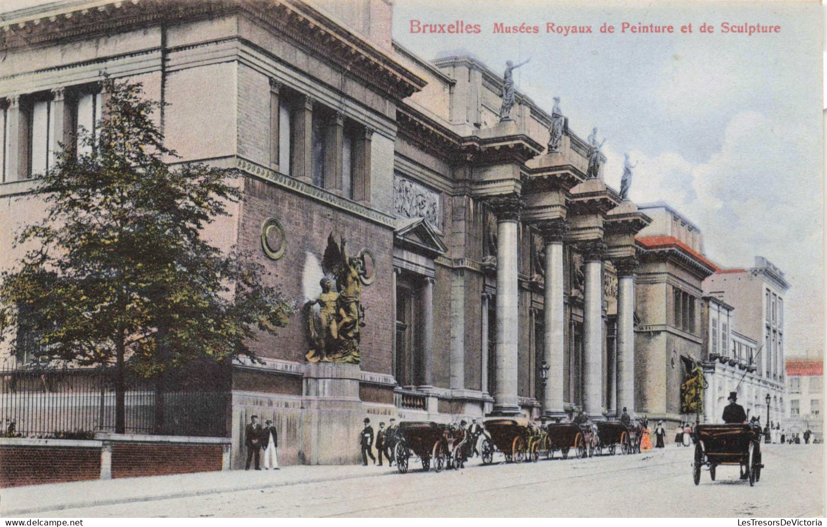 BELGIQUE - Bruxelles - Musées Royaux De Peinture Et De Sculpture - Colorisé - Carte Postale Ancienne - Musées