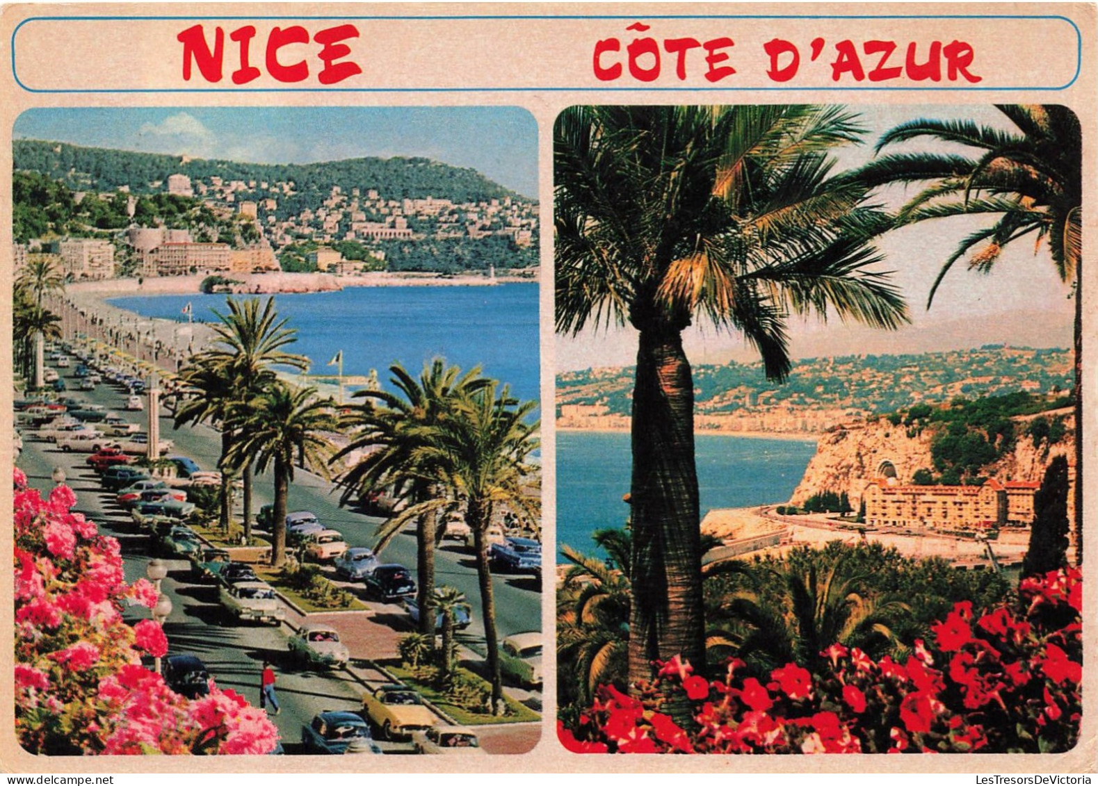 FRANCE - Nice -  Multivues - Colorisé - Carte Postale - Panoramic Views