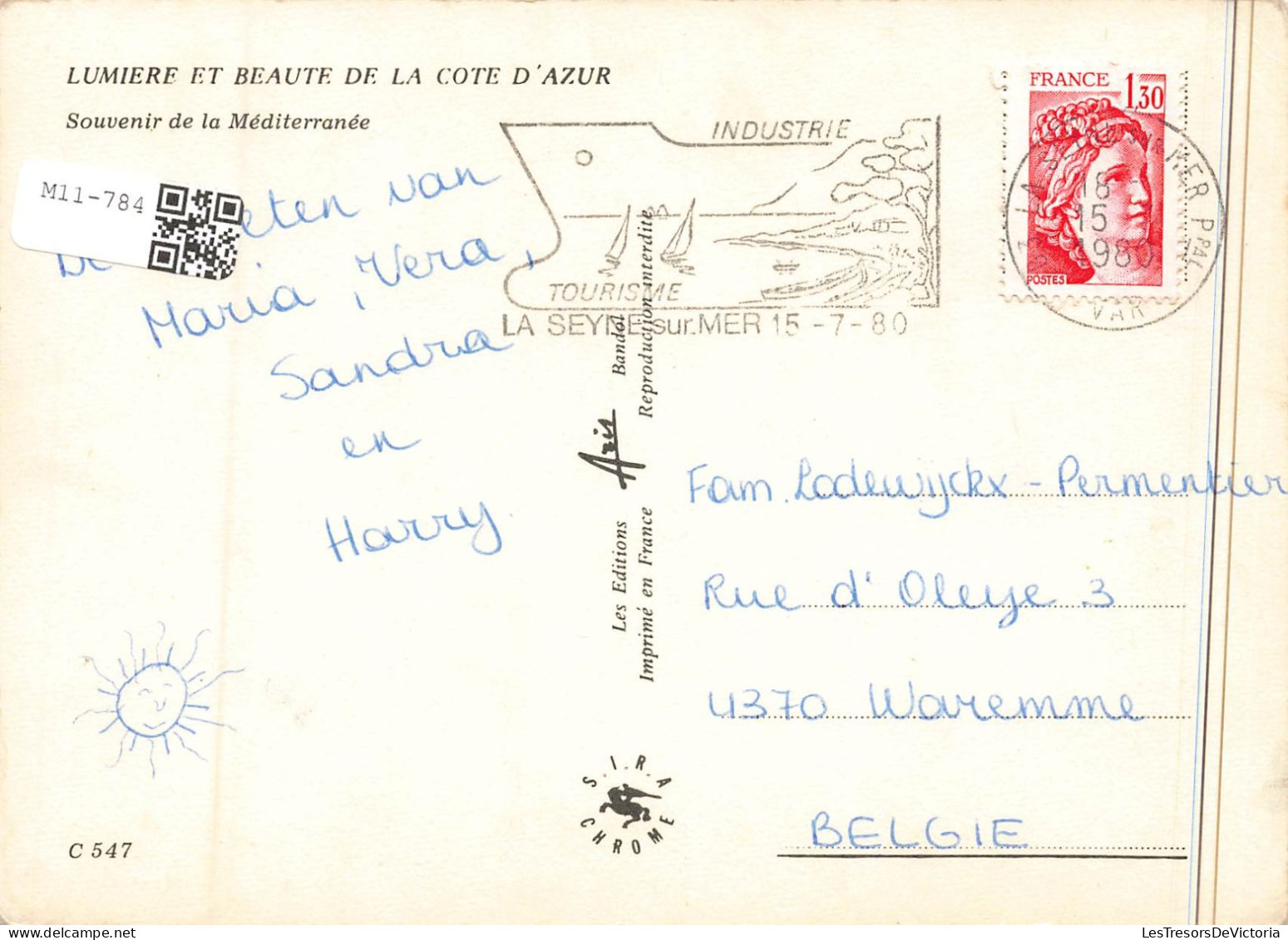 FRANCE - Côte D'azur - Multivues - Colorisé - Carte Postale - Other & Unclassified