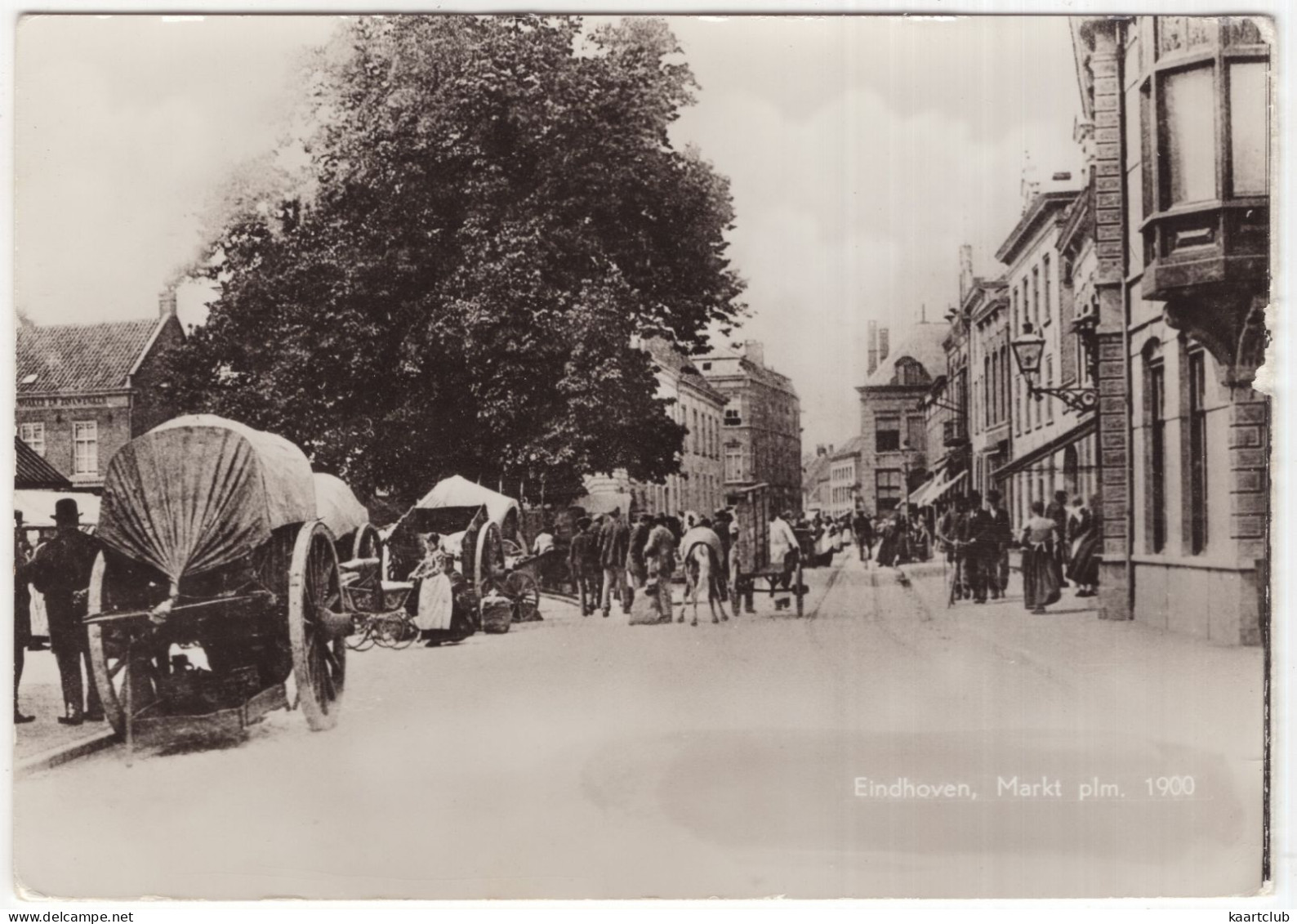 Eindhoven, Markt Plm. 1900 - (Noord-Brabant, Nederland) - N.V. Philips' Gloeilampenfabrieken Afd. Personeelszaken - Eindhoven