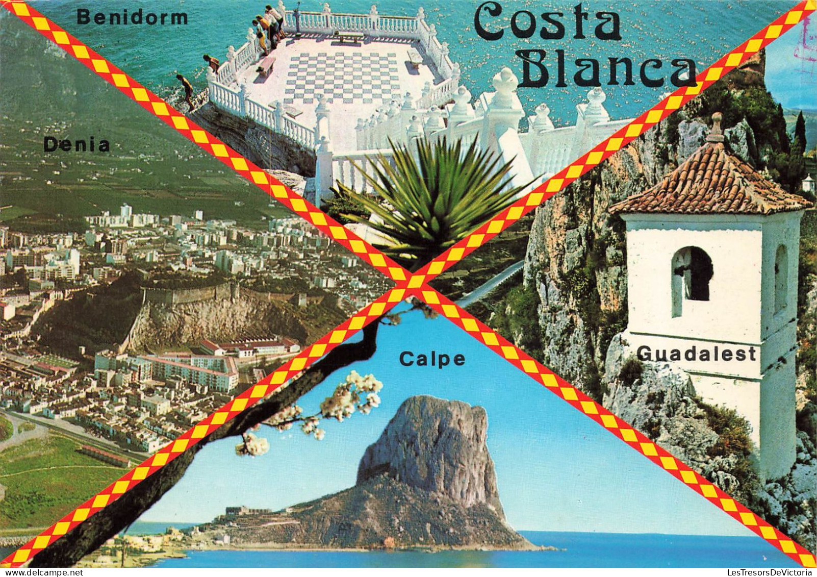ESPAGNE - Alicante - Costa Blanca - Multivues - Colorisé - Carte Postale - Alicante