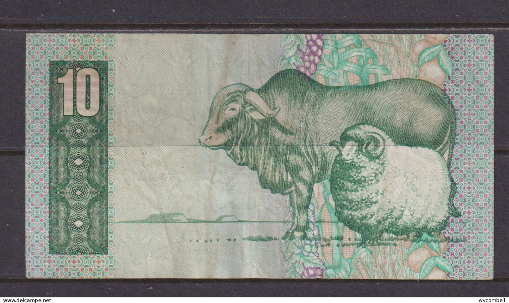 SOUTH AFRICA  -  1978-93 10 Rand Circulated Banknote As Scans - South Africa