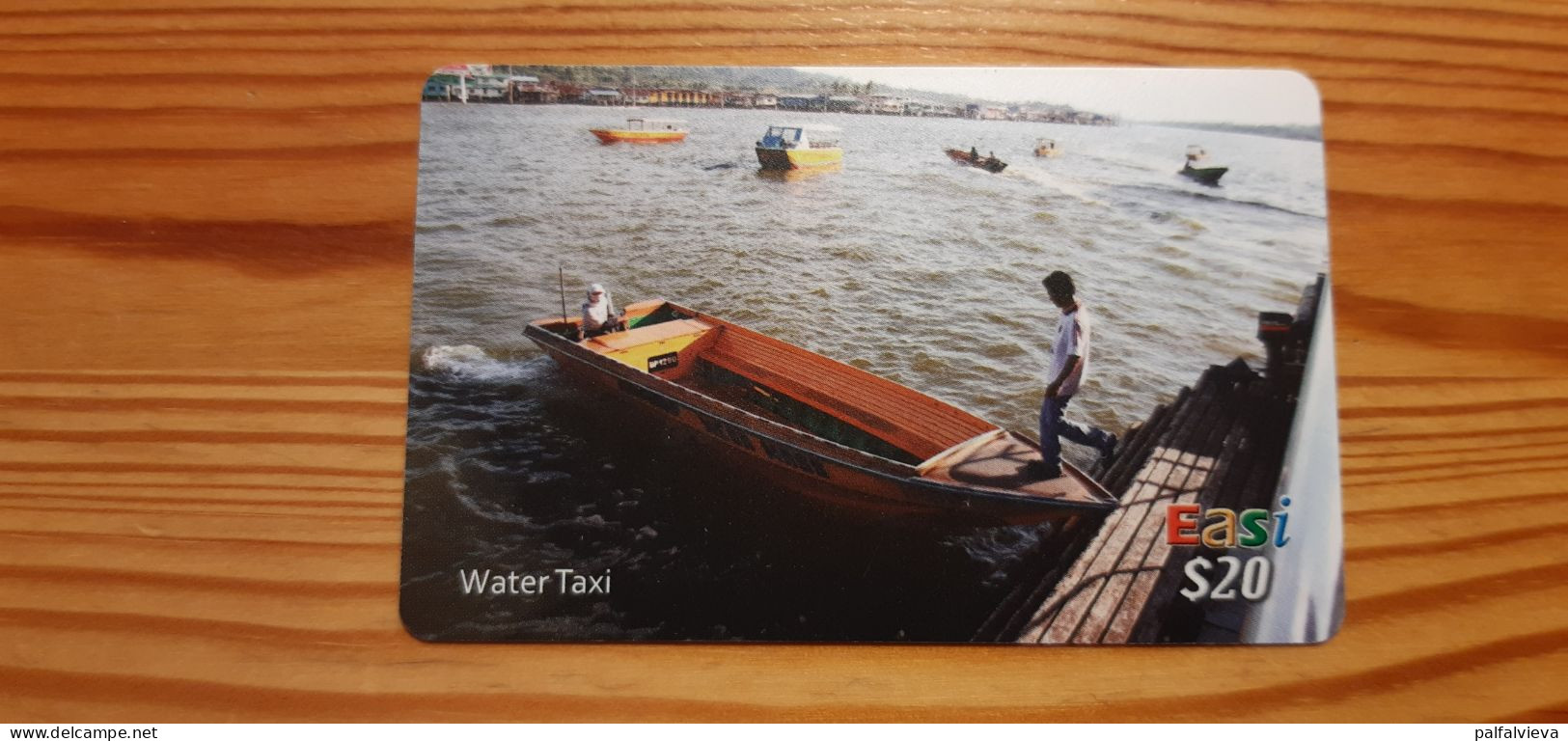 Prepaid Phonecard Brunei, Easi - Boat, Water Taxi - Brunei