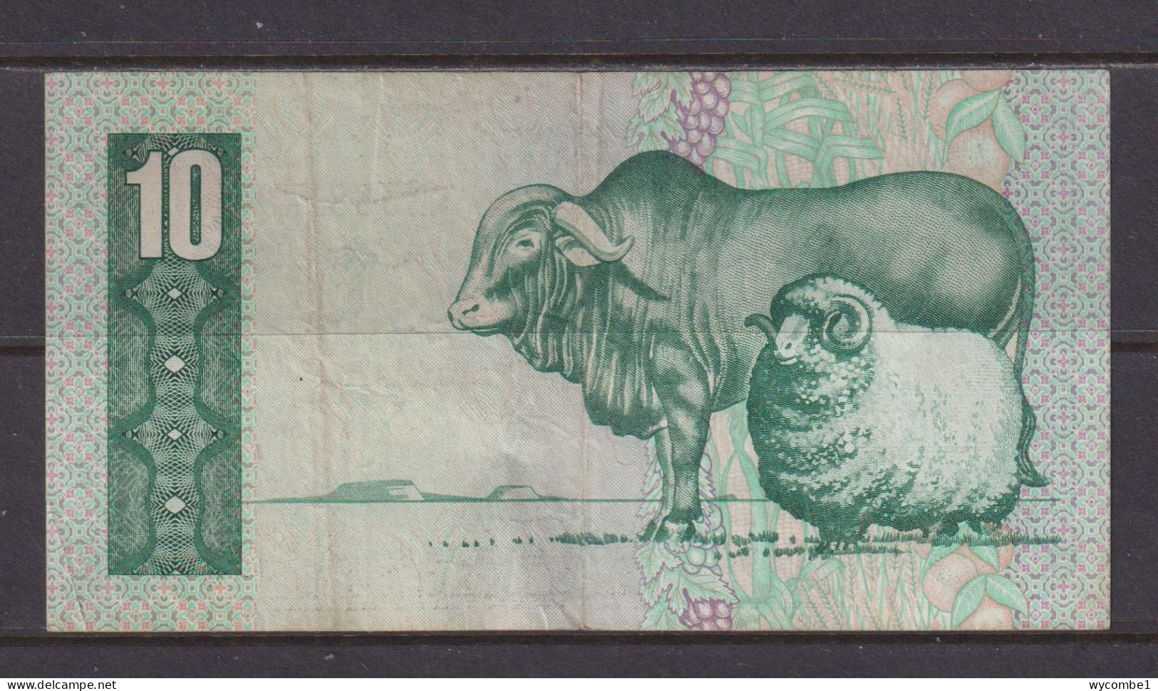 SOUTH AFRICA  -  1978-93 10 Rand Circulated Banknote As Scans - Sudafrica