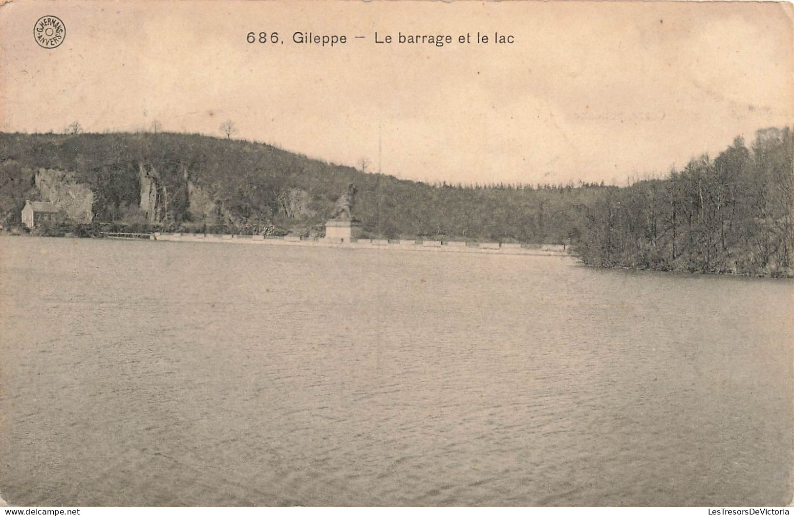 BELGIQUE - Gileppe - Le Barrage Et Le Lac - Carte Postale Ancienne - Gileppe (Dam)