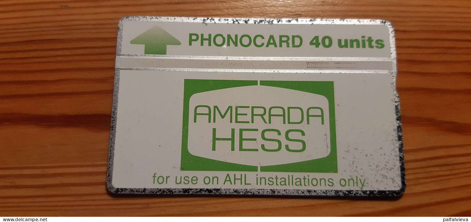 Phonecard United Kingdom, BT 210K - Amerada Hess - [ 2] Erdölplattformen