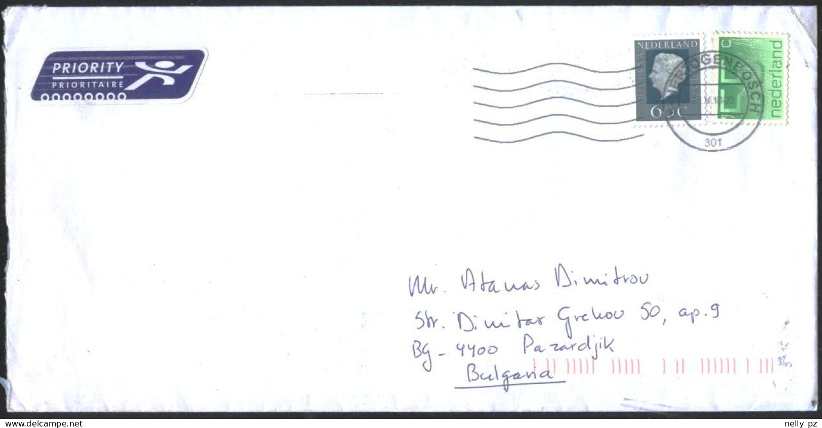 Mailed Cover With  Stamps Queen Juliana 1980 Regular 1981 From Netherlands - Storia Postale