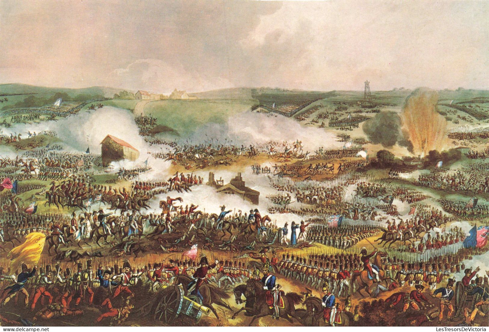 HISTOIRE - Waterloo - La Bataille De Waterloo - Carte Postale Ancienne - Histoire