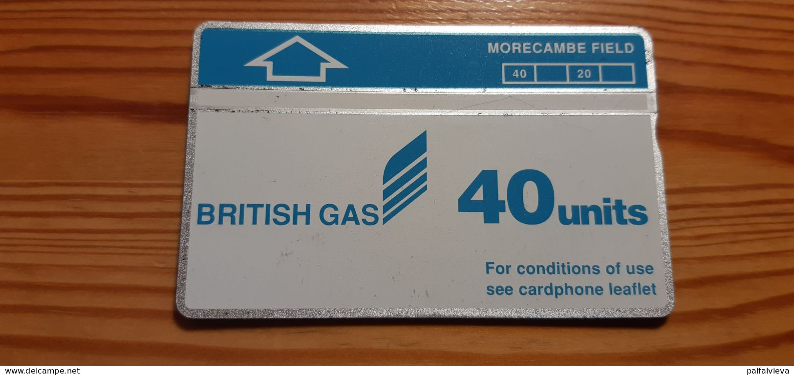 Phonecard United Kingdom 310K - British Gas - Piattaforme Petrolifere