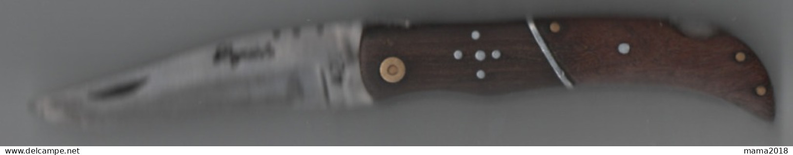 Coûteau    Laguiole    420  Manche Bois 10.5 Cm  Fermé - Messer